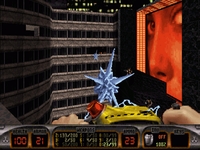 Duke Nukem 3D, capture décran